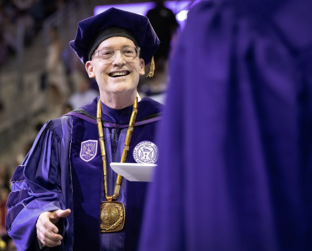 Boschini's last graduation (@texaschristianuniversity)